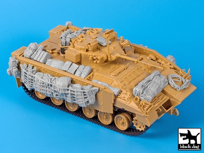 Black Dog T35112 British Warrior MCV accessories set 1/35 – image 5