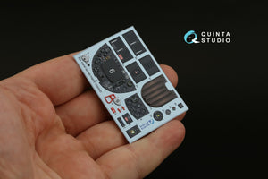 Quinta Studio QD24021 Spitfire Mk.VIII 3D-Printed &amp;amp; coloured Interior on decal paper (Airfix) 1/24 – immagine 4