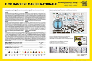 Heller 58302 Starter Kit - E-2C Hawkeye Marine Nationale 1/72