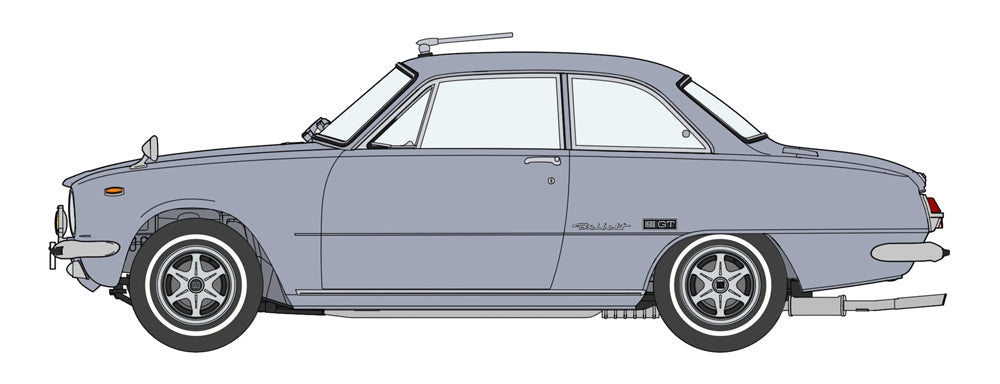 Hasegawa 20701 Isuzu Bellett 1600GT (1966) 1/24  – image 7