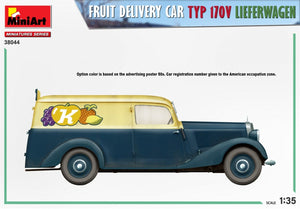 MiniArt 38044 FRUIT DELIVERY VAN TYP 170V LIEFERWAGEN 1/35 – imagen 5