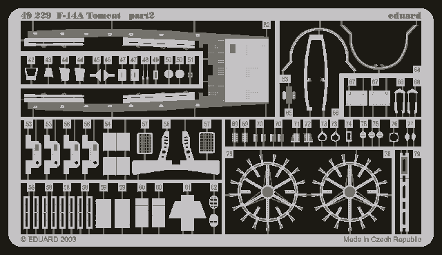 Eduard BIG4816 F-14A 1/48 HASEGAWA – zdjęcie 6