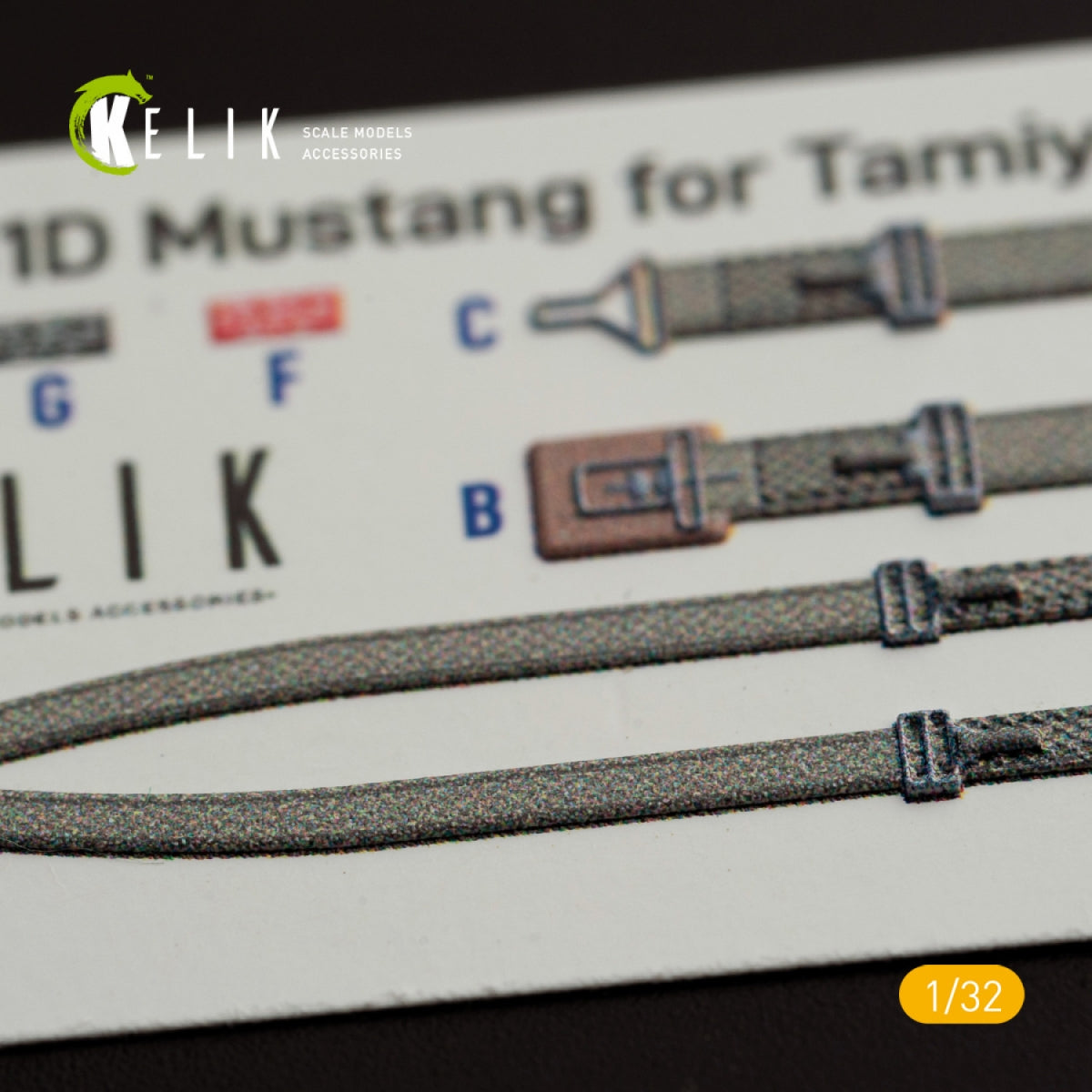 KELIK K32015 P-51D MUSTANG - INTERIOR 3D DECAL FOR TAMIYA KIT 1/32 – zdjęcie 6