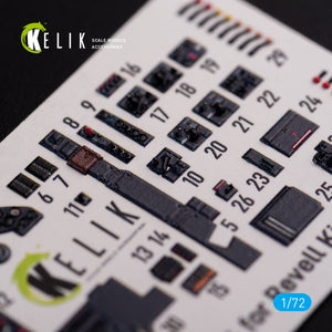 KELIK K72062 Junkers JU 88 A-4 interior 3D decals for Revell kit 1/72 – zdjęcie 9