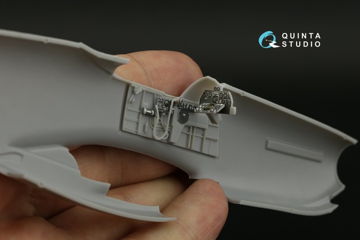 Quinta Studio QD48363 F-82F Twin Mustang 3D-Printed &amp;amp; coloured Interior on decal paper (Modelsvit) 1/48 – imagen 4