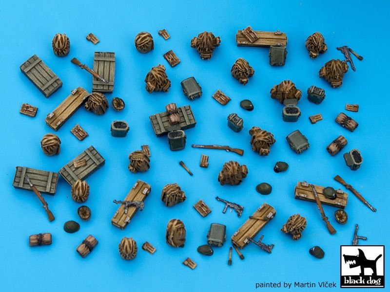 Black Dog T72033 German WW II equipment 1/72 – zdjęcie 2