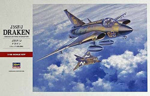 Hasegawa PT41 J35F/J Draken 1/48