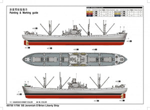 Trumpeter 05755 SS Jeremiah O Brien Liberty Ship 1/700 – zdjęcie 5