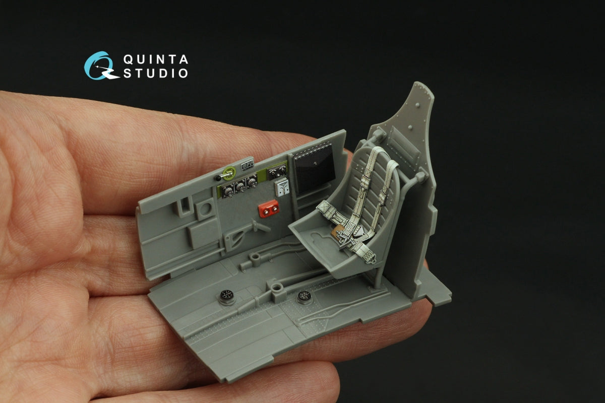 Quinta Studio QD32223 P-40M 3D-Printed coloured Interior on decal paper (Hasegawa) 1/32 – imagen 8
