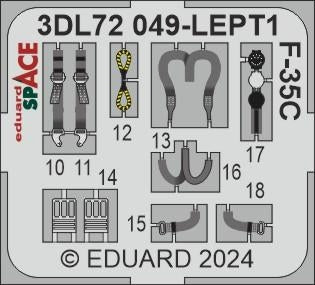 Eduard 3DL72049 F-35C SPACE 1/72 – image 2