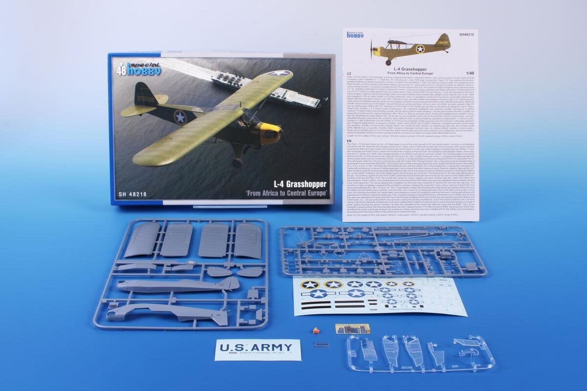 Special Hobby 48218 L-4 Grasshopper &amp;#39;From Africa to Central Europe&amp;#39; 1/48 – Bild 2