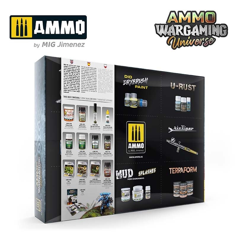 MUNITIONS de Mig Jimenez 7926 AMMO WARGAMING UNIVERSE 07 - Jungles luxuriantes  – image 3