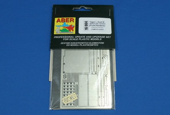 Aber 16004 Front fenders for Tiger I, Aufs.E - Early /Late version 1/16 – imagen 3
