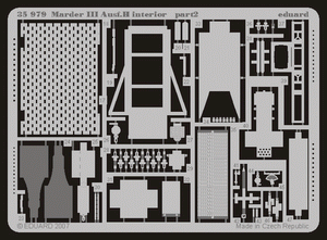 Eduard 35979 Marder III Ausf. H interior 1/35 Dragon – Bild 2