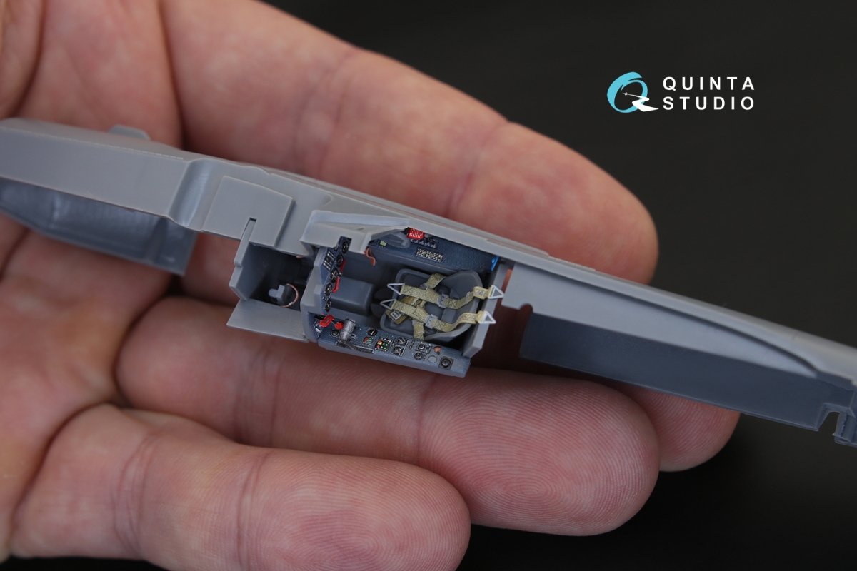 Quinta Studio QD48142 FW 190D-9 3D-Printed &amp;amp; coloured Interior on decal paper (for Tamiya kit) 1/48 – Bild 4