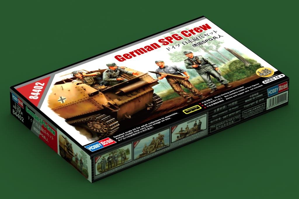 Hobby Boss 84402 German SPG Crew 1/35 – Bild 2