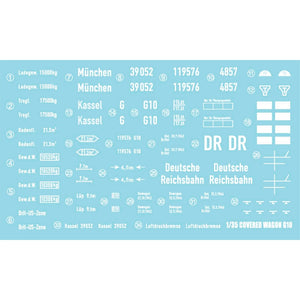AK Interactive AK35502 GERMAN RAILWAY COVERED G10 WAGON GEDECKTER GÜTERWAGEN G10 1/35 – image 2
