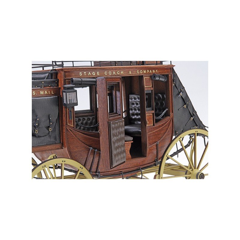 Artesania Latina 20340 Dyliżans Stage Coach 1848 1/10 – immagine 5