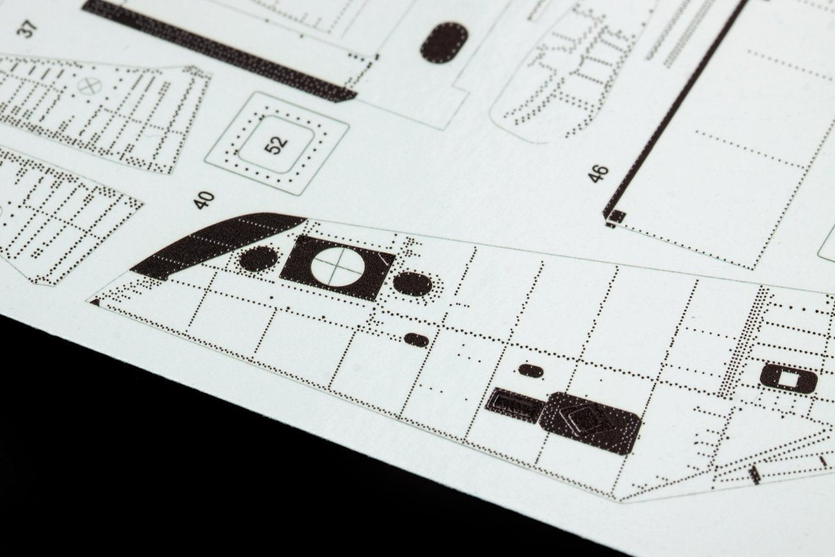 Rivets positifs et détails de surface Eduard ER48001 Mi-24V Zvezda 1/48 – image 4