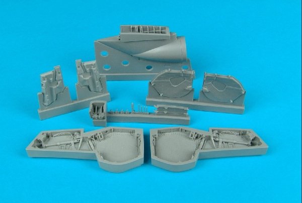 Aires 4319 Lightning F Mk. 2/6 baie de train d&amp;#39;atterrissage 1/48 Airfix