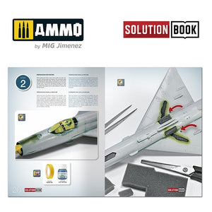 AMMO of Mig Jimenez 6521 How To Paint Bare Metal Aricraft Solution Book – immagine 3