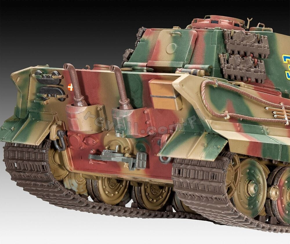 Revell 63249 Tiger II Ausf.B Henschel Turret Model Set 1/35 – immagine 6
