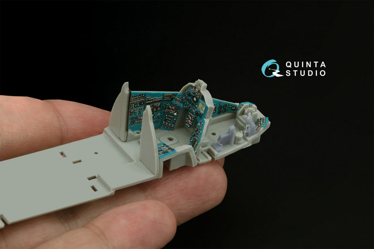 Intérieur imprimé en 3D et coloré sur papier décalcomanie Quinta Studio QD+72184 Mi-24V (Hobby Boss/ARK Models) (avec pièces en résine imprimées en 3D) 1/72 – image 7