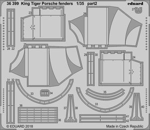 Eduard BIG3594 King Tiger Porsche 1/35 MENG – image 2