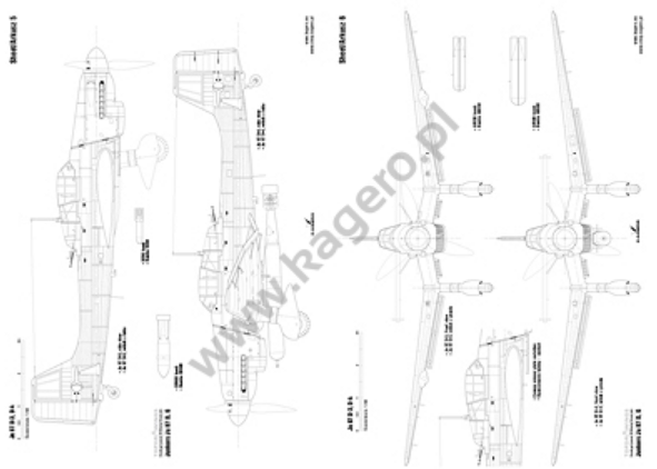 Kagero 7077 Junkers Ju 87 D, G EN/PL – immagine 2