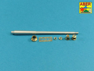 Aber 35L-231 10,5cm KwK L/70 barrel with double baffle muzzle brake for German Pz.Kpfw. VII Lowe 1/35 1/35