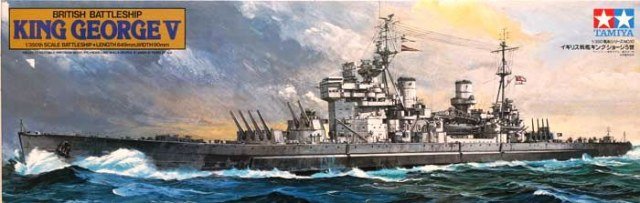 Tamiya 78010 British Battleship King George V 1/350