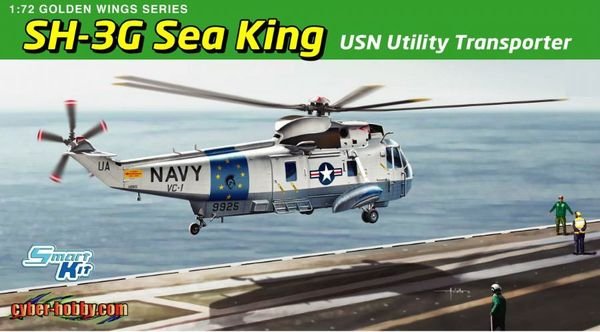 Cyber ​​Hobby 5113 SH-3G Sea King USN Utility Transporter 1/72