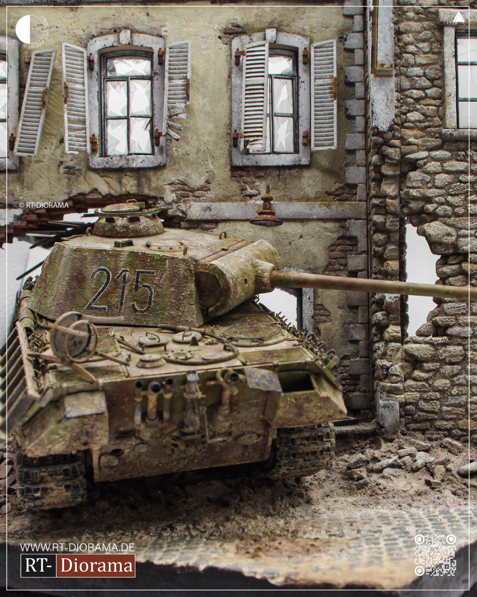 RT-Diorama 35055 “The Breach” Normandy - Diorama Base 1/35