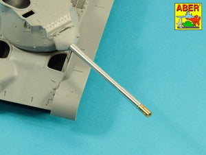 Aber 35L-285 Lufa 90mm M-36 z cylindrycznym hamulcem do amerykanskiego czołgu M47 Patton z pokrowcem na jarzmo 1/35 – immagine 4