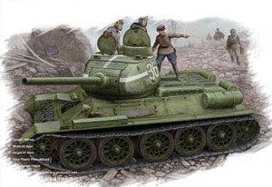 Hobby Boss 84807 Russian T-34/85 (flattened turret) 1/48
