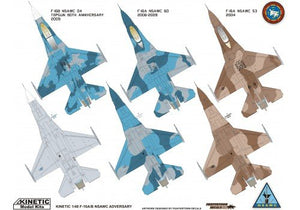 Kinetic K48004 F-16A/B NSWAC AGRESSOR 1/48 – Bild 2