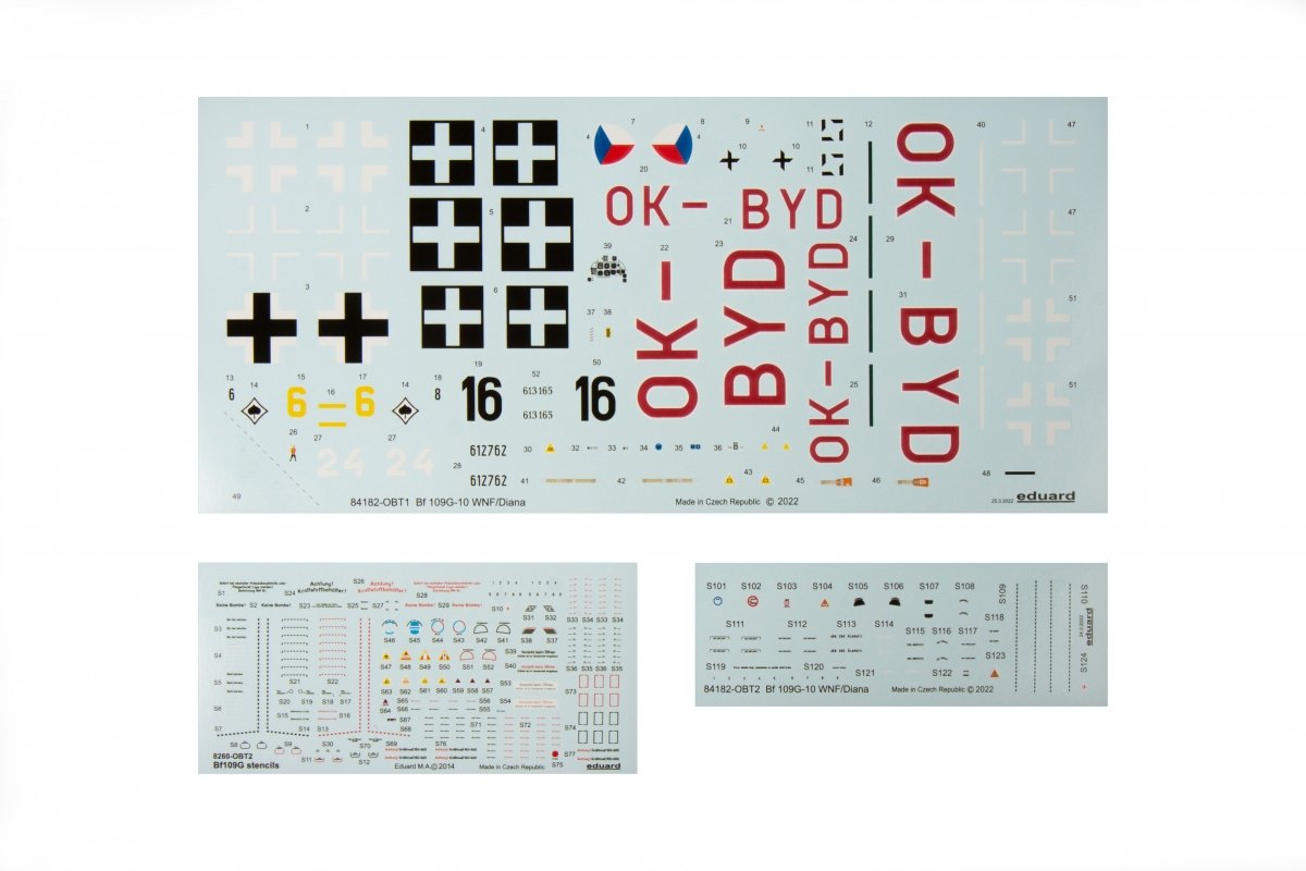 Eduard 84182 Bf 109G-10 WNF/ Diana 1/48 – immagine 4