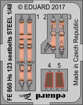 Eduard 49860 Hs 123 GASPATCH MODELS 1/48 – immagine 2