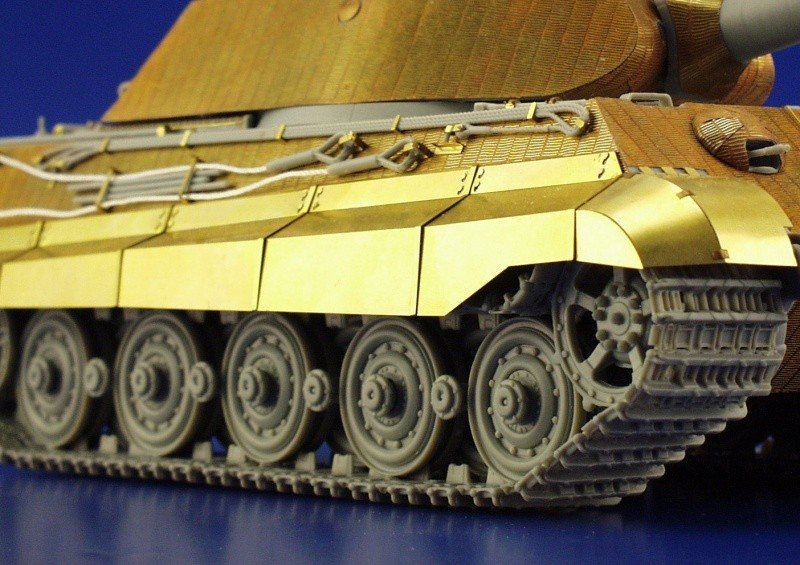 Eduard 35684 King Tiger Porsche fenders 1/35 Dragon – imagen 5