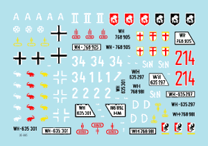 Star Decals 35-995 STURM 5. SdKfz 252 Ammo carrier 1/35 – imagen 2