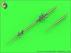 Master AM-72-106 Sukhoi Su-17, Sukhoi Su-20, Sukhoi Su-22 (Fitter) - Pilot Tubes and 30mm gun barrels 1/72 – immagine 2