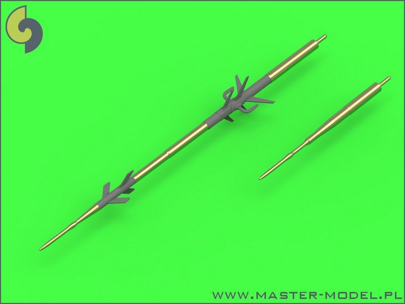 Master AM-72-106 Sukhoi Su-17, Sukhoi Su-20, Sukhoi Su-22 (Fitter) - Pilot Tubes and 30mm gun barrels 1/72 – immagine 2