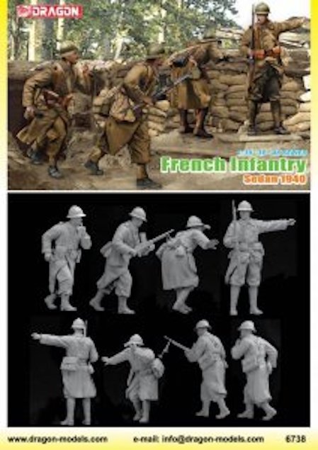 Dragon 6738 French Infantry Sedan 1940 1/35 – Bild 2