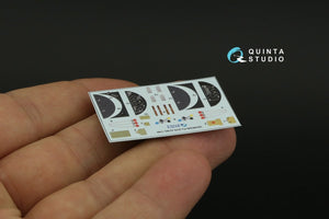 Intérieur imprimé en 3D et coloré sur papier décalcomanie Quinta Studio QD48329 Po-2VS (ICM) 1/48 – image 5