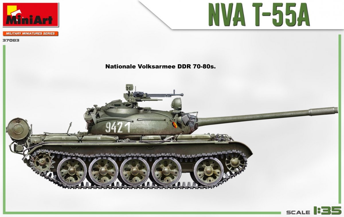 MiniArt 37083 NVA T-55A 1/35 – imagen 11