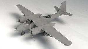 ICM 48285 A-26В Invader Pacific War Theater, WWII American Bomber 1/48 – zdjęcie 6