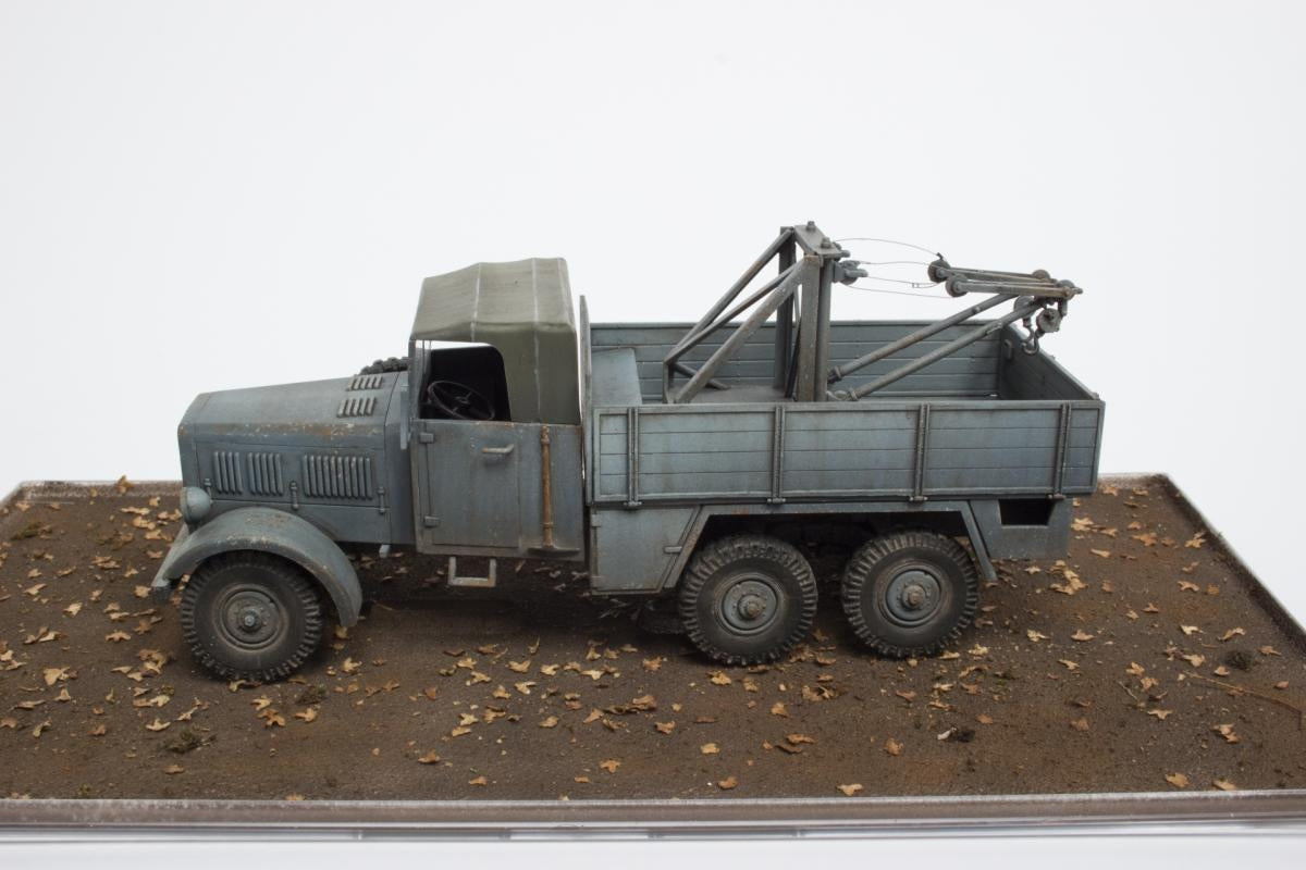IBG 35006 Einheitsdiesel with Bilstein recovery crane 1/35 – Bild 7