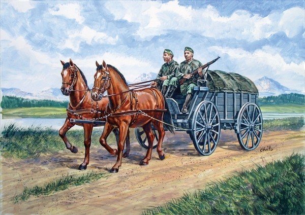 Italeri 6517 Hf.2 Schwerer Heeresfeldwagen 1/35