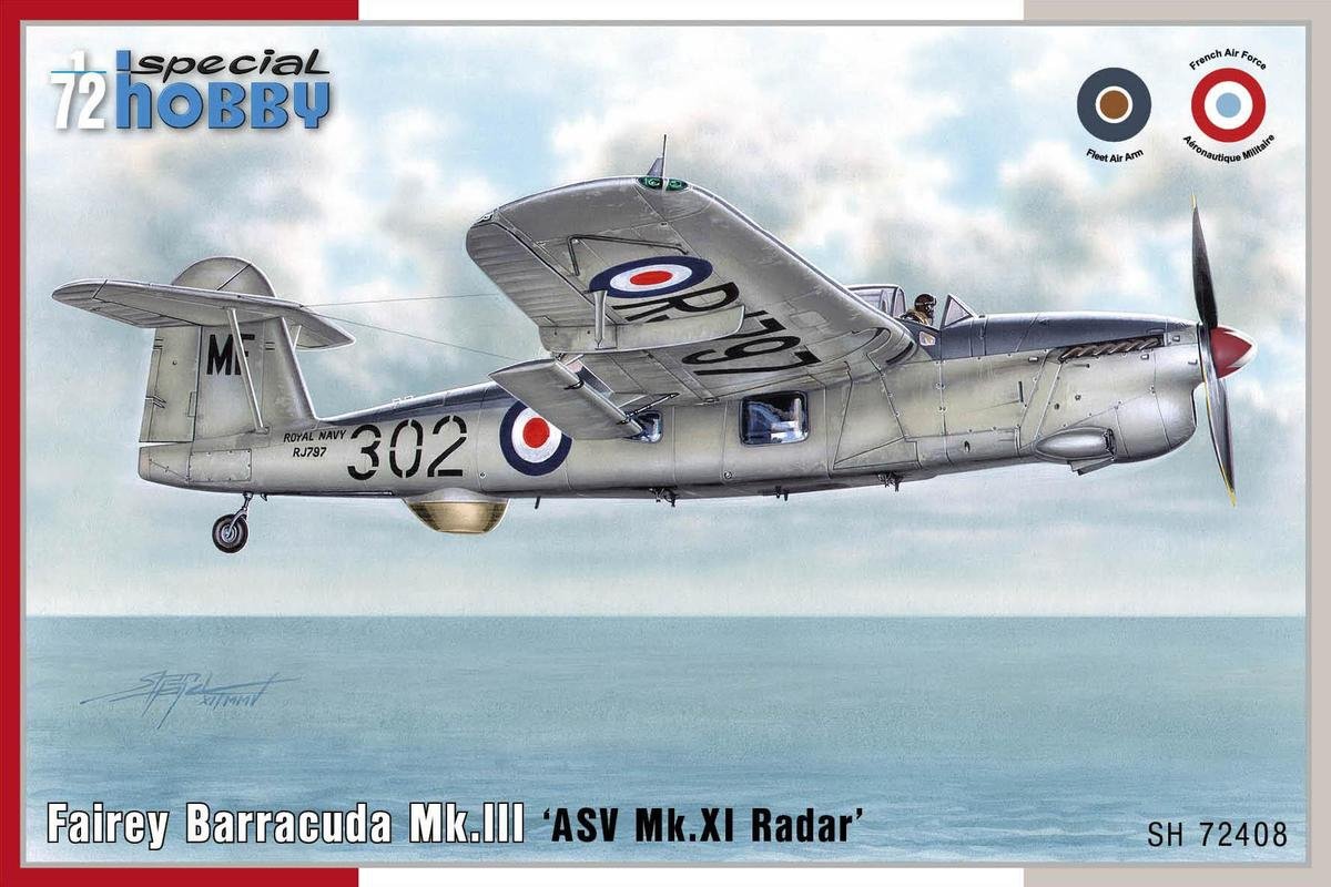 Special Hobby 72408 Fairey Barracuda Mk. III « ASV Mk. XI Radar » 1/72