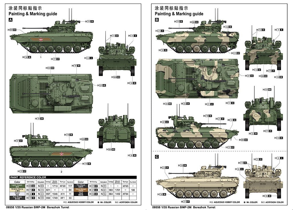 Trumpeter 09558 Russian BMP-2M Berezhok Turret 1/35 – imagen 3